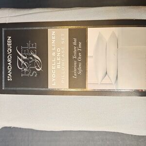 Hotel Style Linen Pillowcase Set-Standard/Queen